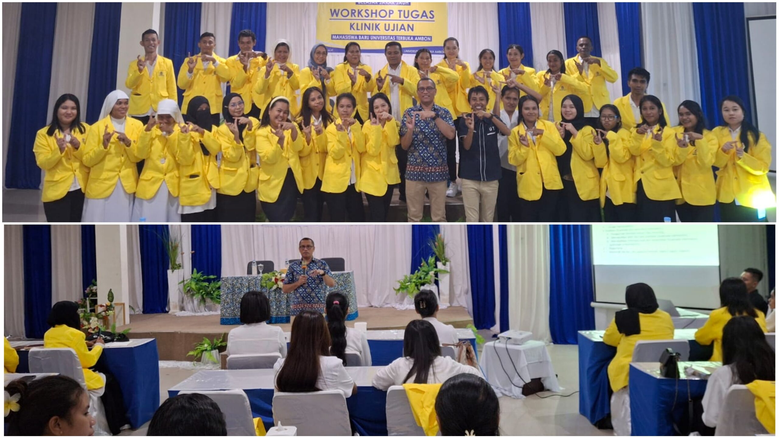 Membangun Fondasi Akademik yang Kuat: UT Ambon Gelar Workshop Tugas dan Klinik Ujian (WTKU) di Salut Kei